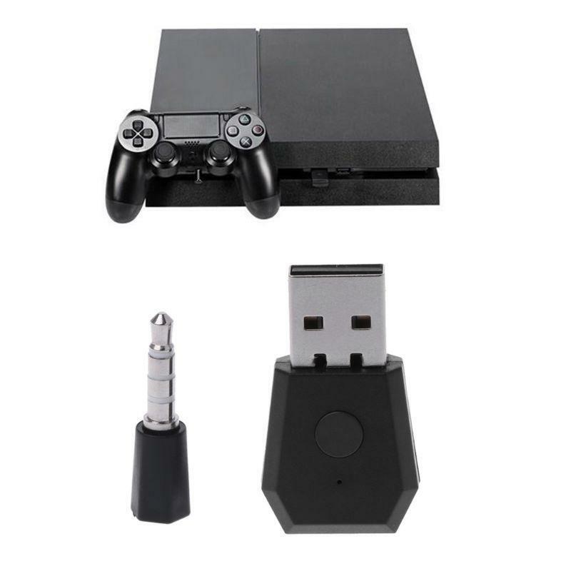 Wireless Adapter Dongle Receiver Transmitter Compatible with PS4 Game Controller