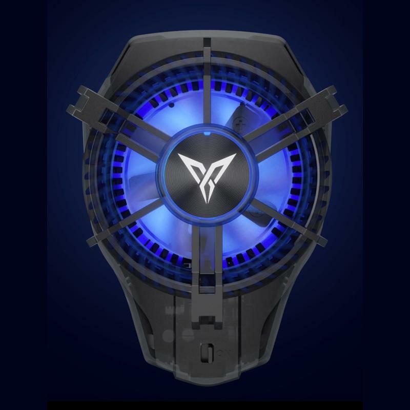 Phone Heat Radiator Rechargeable Cooling Fan Gaming Phone Cooler for Players