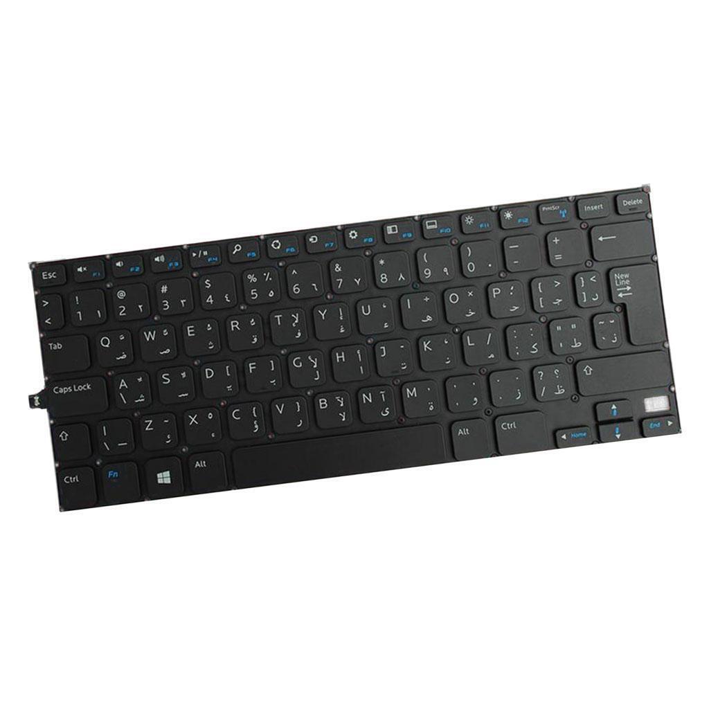 New Laptop Full Keyboard Arabic Layout Part Accs for Dell   11 3000