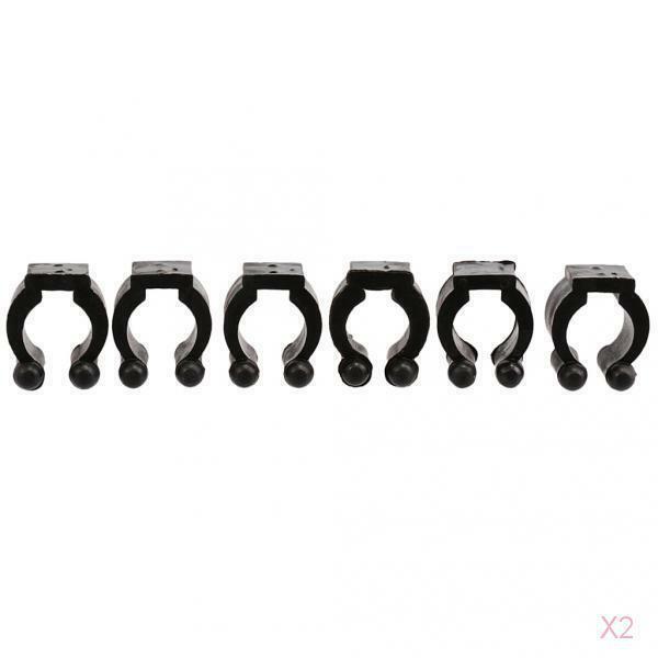 12  Black Plastic Pool Billiards    Holder ing Rack