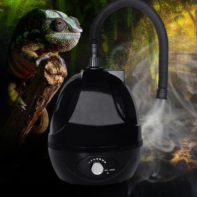 110V Pet Humidifier Mute Adjustable Air Mist Fogger for Rainforest Landscaping