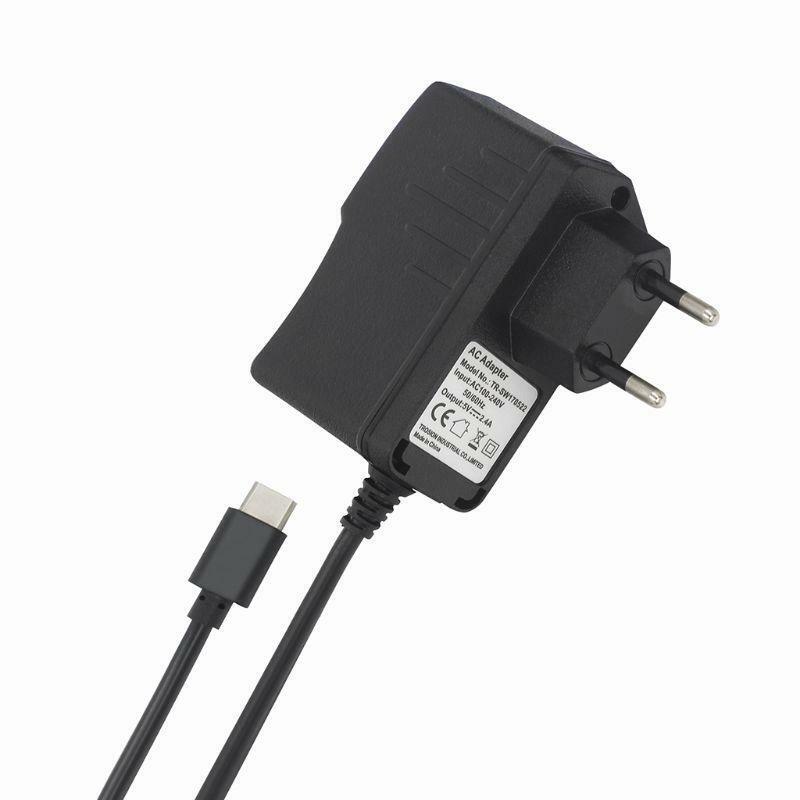 Charger for N-Switch NS Game Console 5V 2.4A AC Adapter USB Type C Power