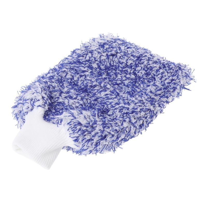 Car Care Glove Plush Soft Microfibre Wash Mitt Microfiber Car Cleaning Detailing