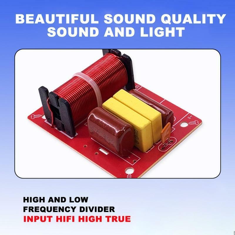 D234 2Way Audio Speaker Frequency Divider 80W HiFi Crossover Filter Module Board
