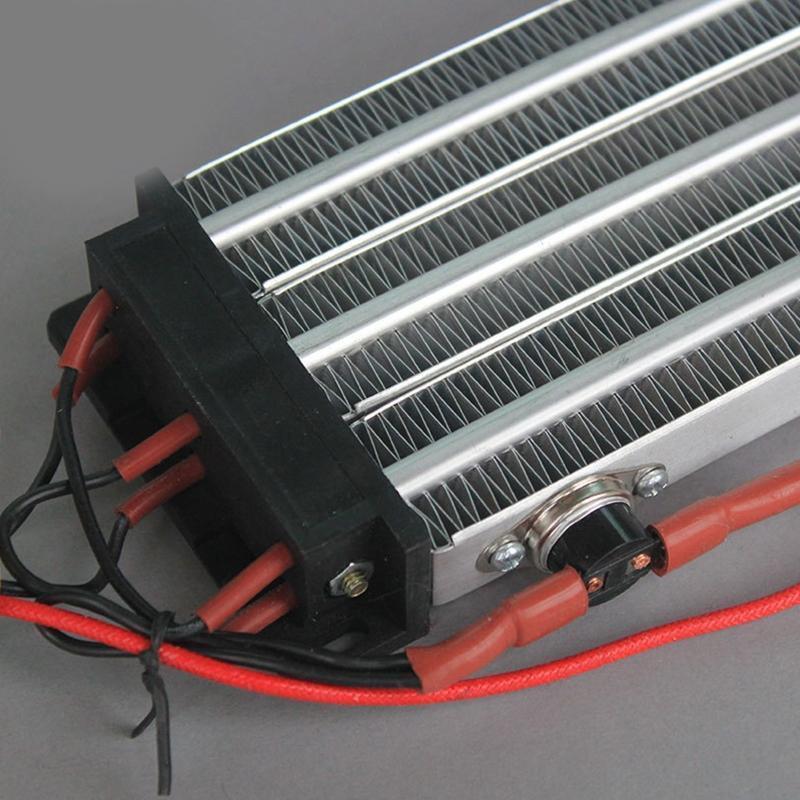 110V 1000w PTC Heating Element Insulated Ceramic Air Heater Electric Fan Heater