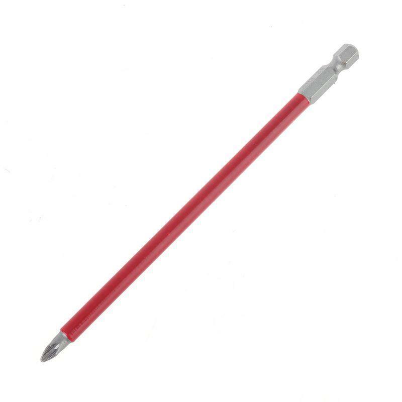 10pcs PH2 150mm Power Drill Bit Set Long Reach Non Slip 1/4'' Hex Screwdriver