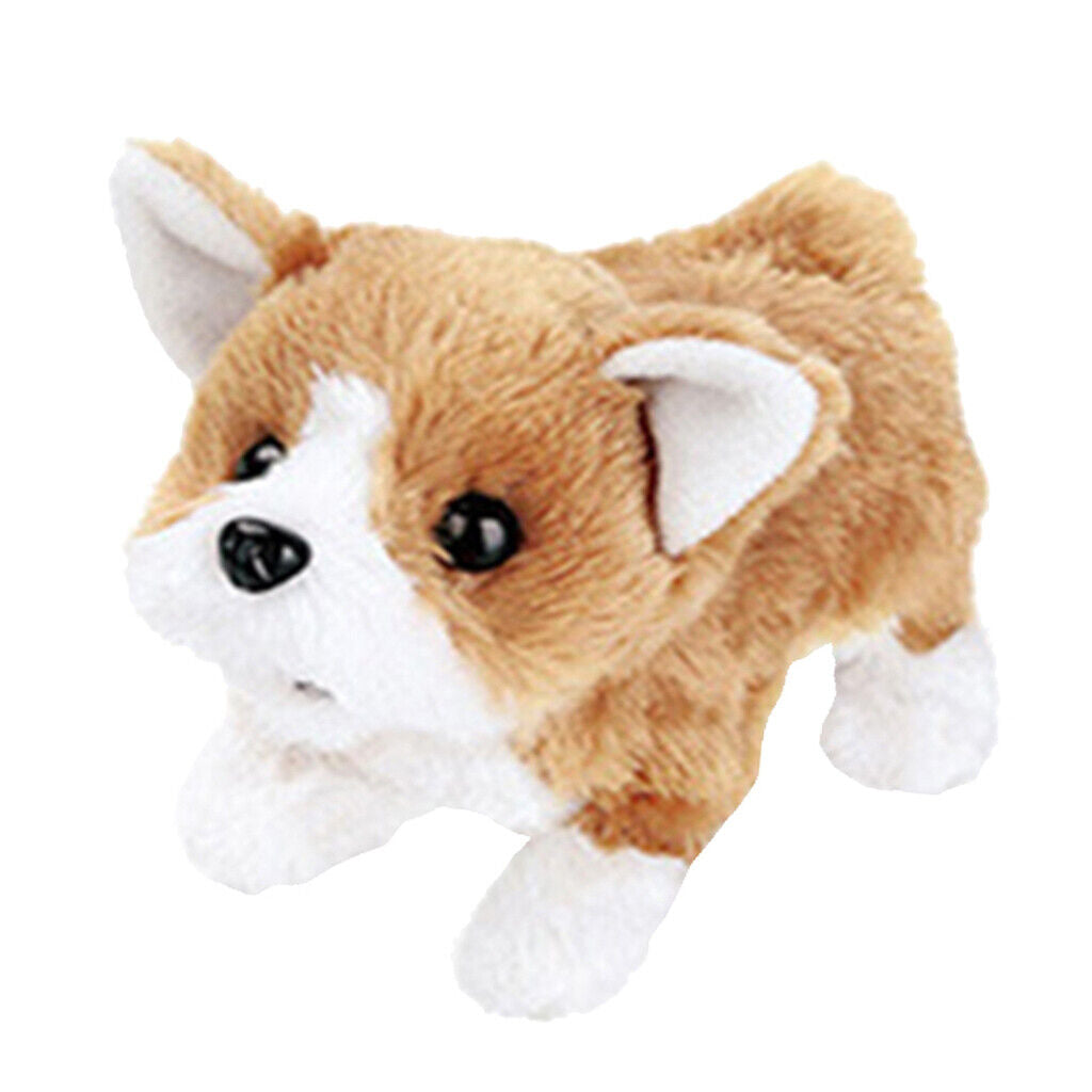 Lovely Electric  Electronic Pet Welsh Corgi Dog Puppy Birthday Gift