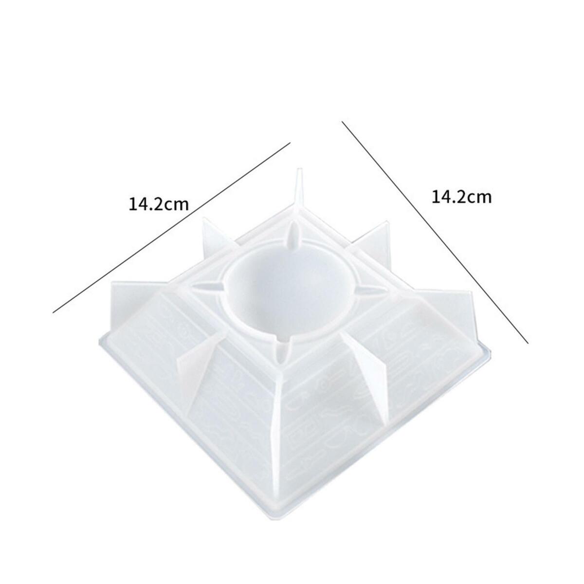 3x Ashtray Mold Tear Resistant for Jewelry Making Home Decor Craft Office