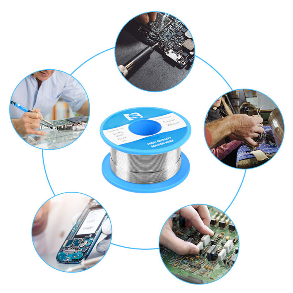 60/40 Low Melting Point Tin Wire 50g 0.8mm High Purity Solder Wire Roll