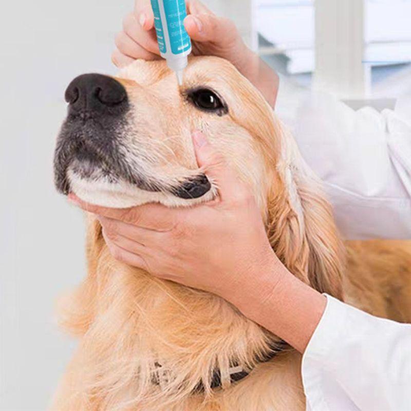 60ml Pet Ear Powder Safe Pet Ear Cleaner Natural Ear Cleaning Liquid for Cat Dog
