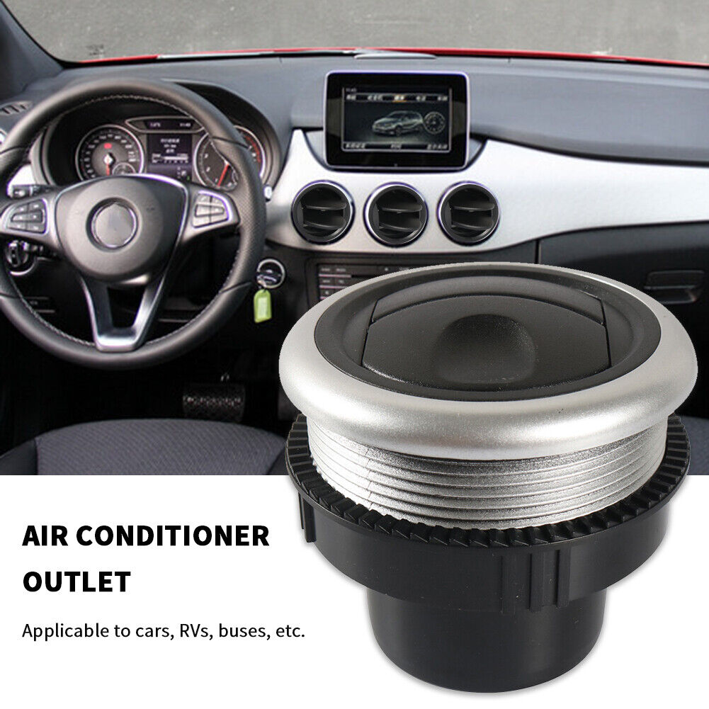 71mm Round Universal Air Conditioning Outlet Car Interior A/C Air Vent
