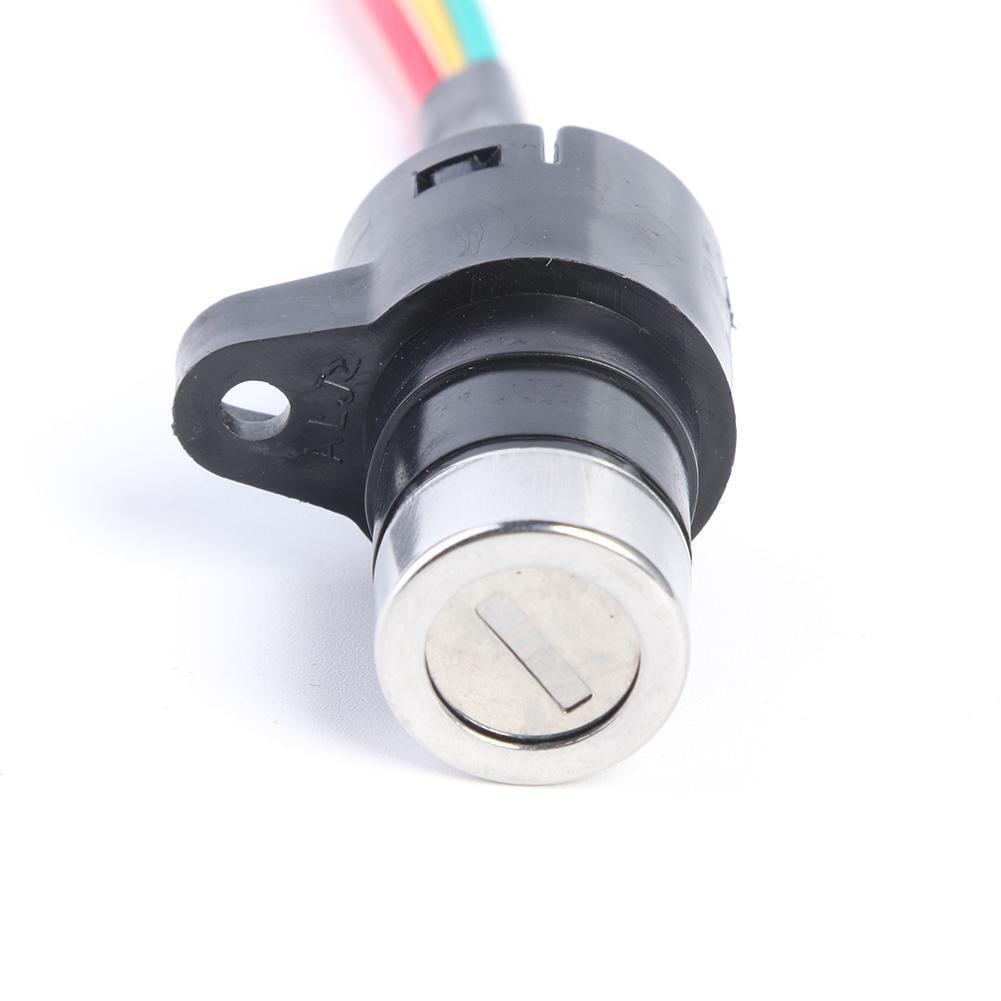 Electric Bicycle Ignition Switch Key Power Lock for Electric Scooter (S)