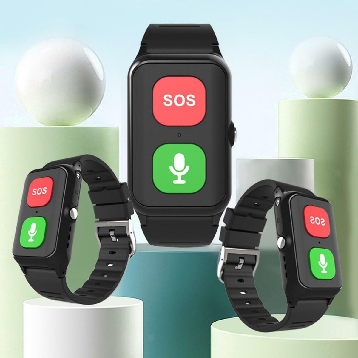 Elderly SOS Bracelet   Positioning  Smartwatch for Old People