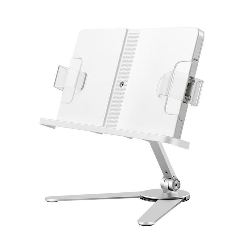 Multifunctional Textbook Reading Stand for Big Heavy Books Aluminum Alloy