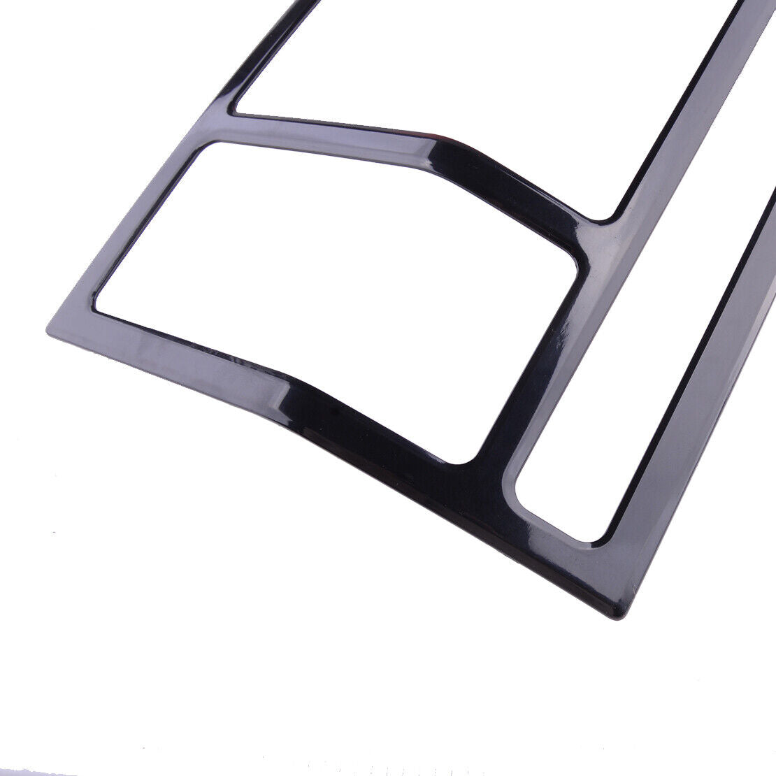 2Pcs Rear Tail Light Lamp Protector Cover Trim Fit for Jeep Patriot 2007-2017