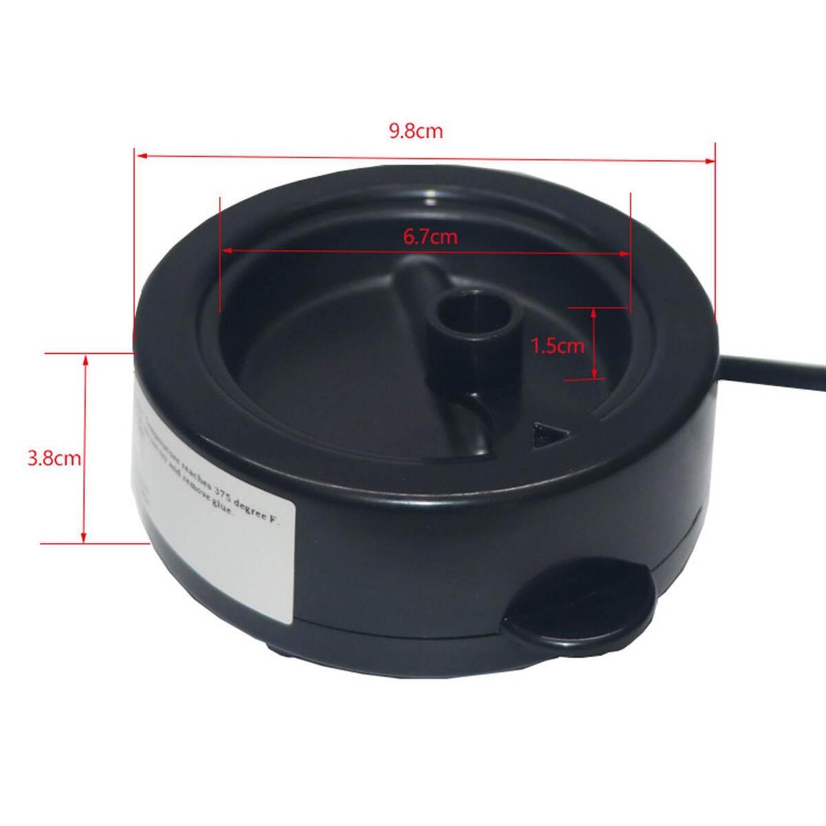 Mini Hot  Glue Pot 60W Hot Pot Glue Pellets Pan Hairdressing Hair Extension
