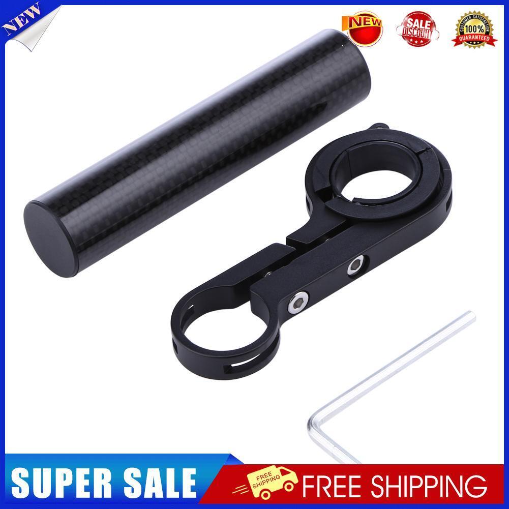MTB Bike Bicycle Aluminum Alloy Handlebar Carbon Fiber Extender Holder 31.8