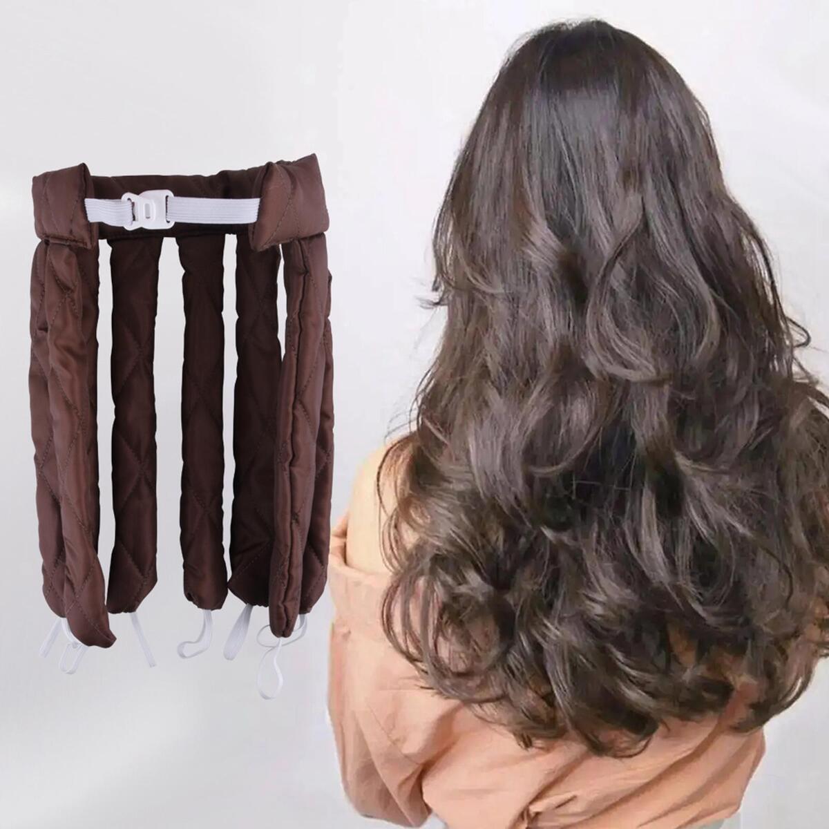 Octopus Curling Rod Hair Rollers Overnight 8 Rods Heatless Hair Curlers Non