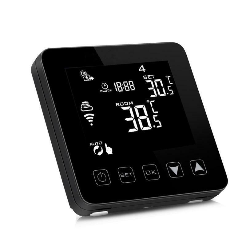 WiFi Programmable Thermostat Echo Alexa Voice Control Electric Floor Heating 16A