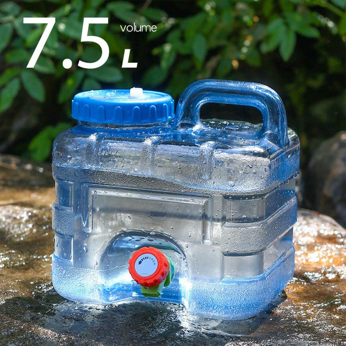 Drinking  with Spigot Carrier Jugs for Camping Hiking Emergency