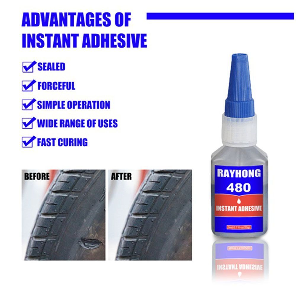 Puncture Cement Car tire repair glue adhesive Sealant Glue scratch crack repair