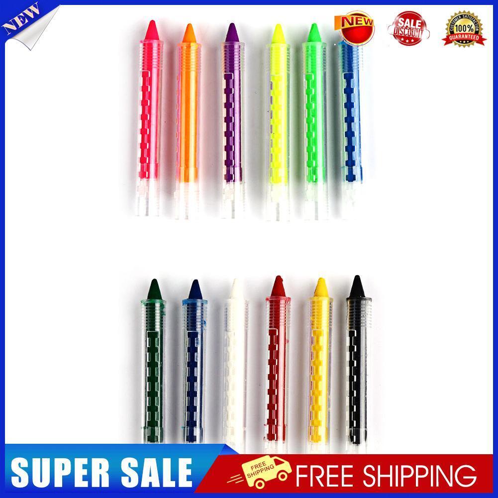 Face Body Painting Crayon 6 Colours Kit Set Sticks Party Wedding Kids Child