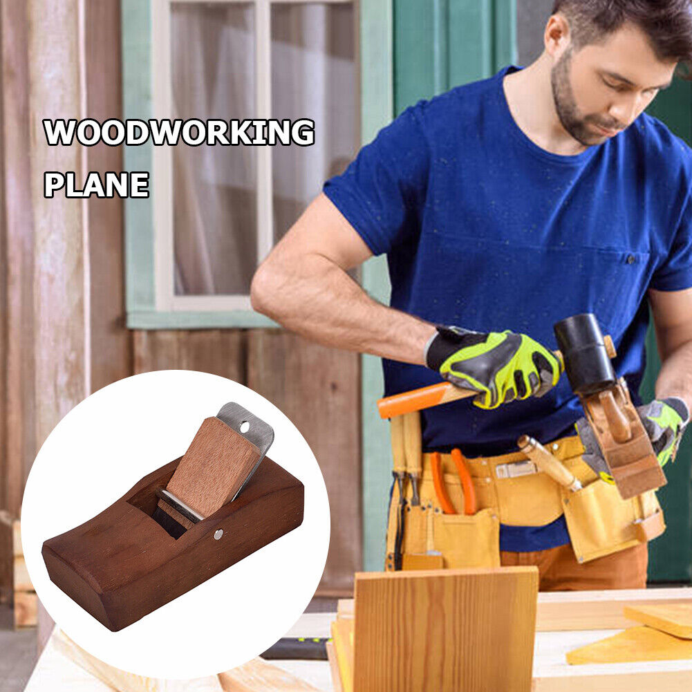 Mini Hand Planer Flat Plane Carpenter Woodcraft Trimming Planing Hand Tools