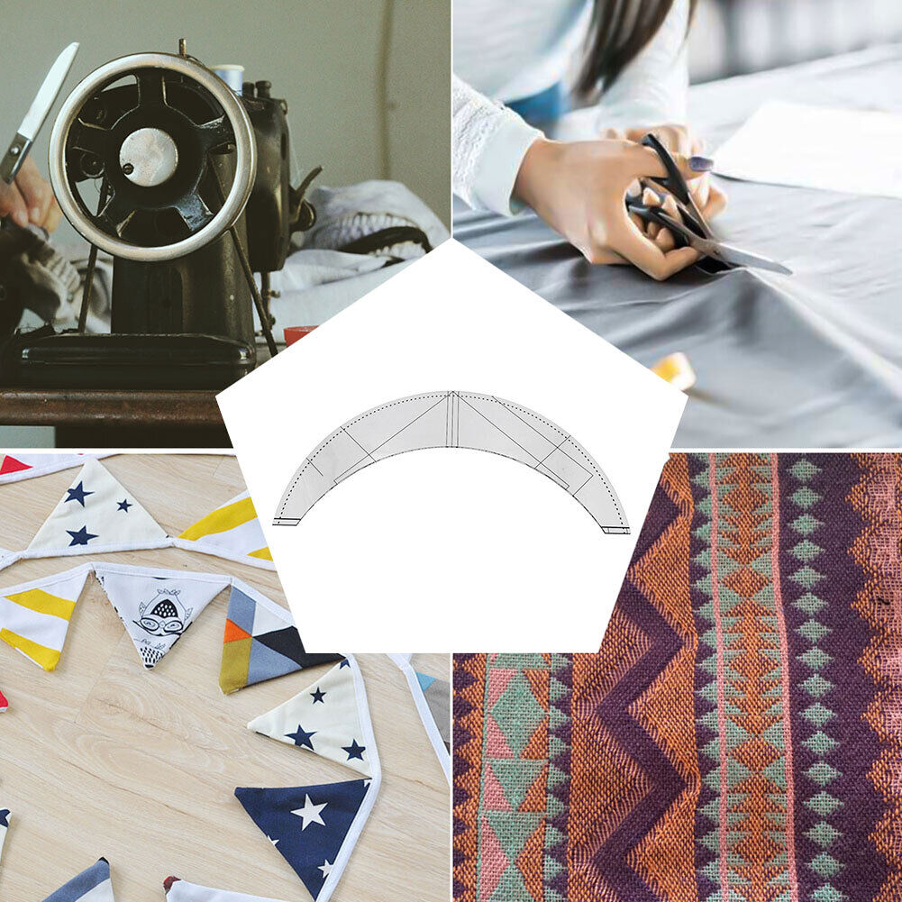 Quilting Ruler Tablecloth Braided Twist Template DIY Sewing Craft (14 inch)