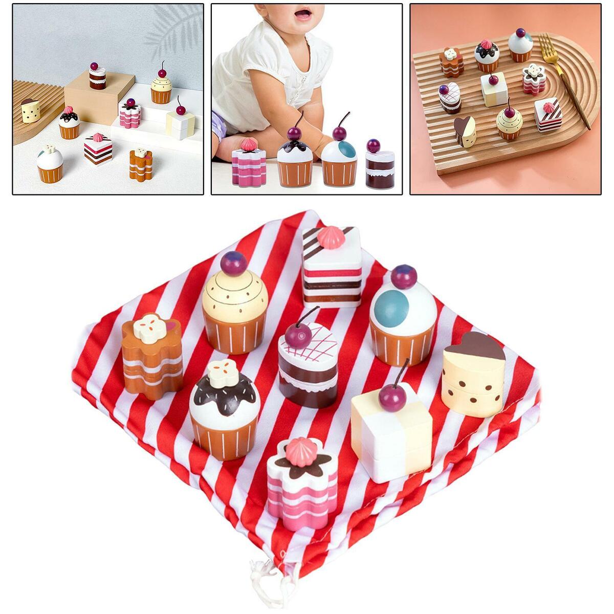 9 Pieces  Simulation Food  Accessories for Interactive Gifts