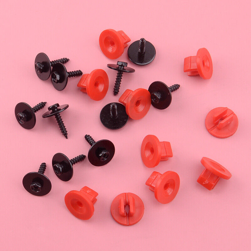 20pcs Engine Undertray Cover Grommets & Screws Clips Fit For Ford Focus C-MAX