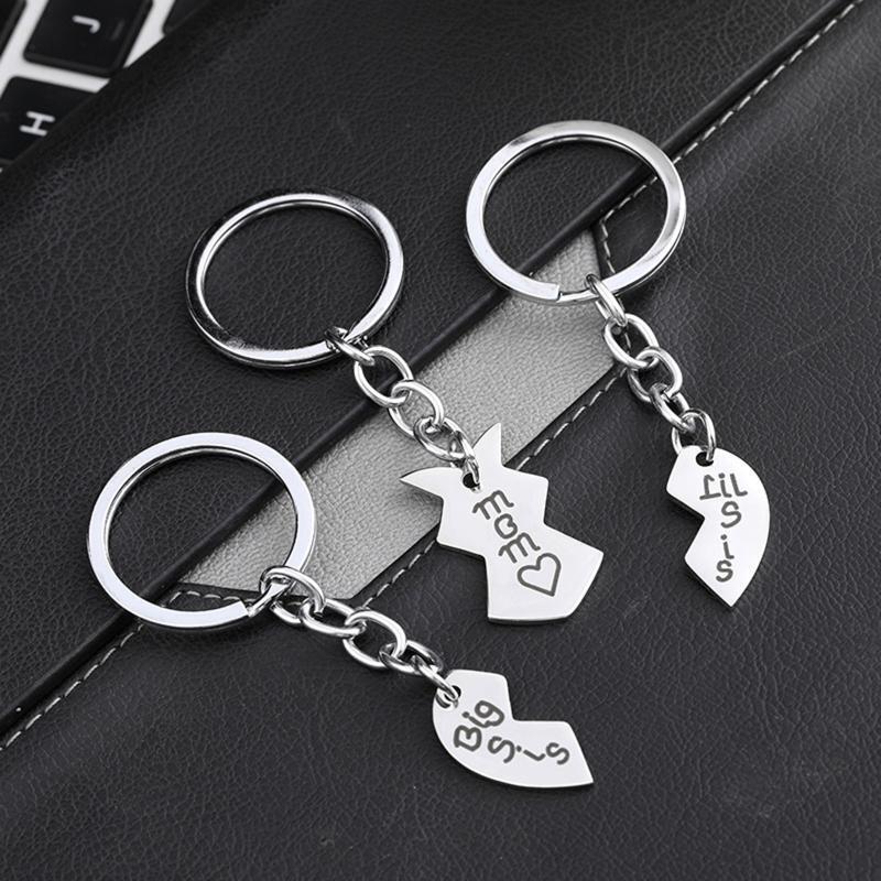 3Pcs/set Mom Keychain Mothers Day Gifts from Daughter for Christmas Family Gift