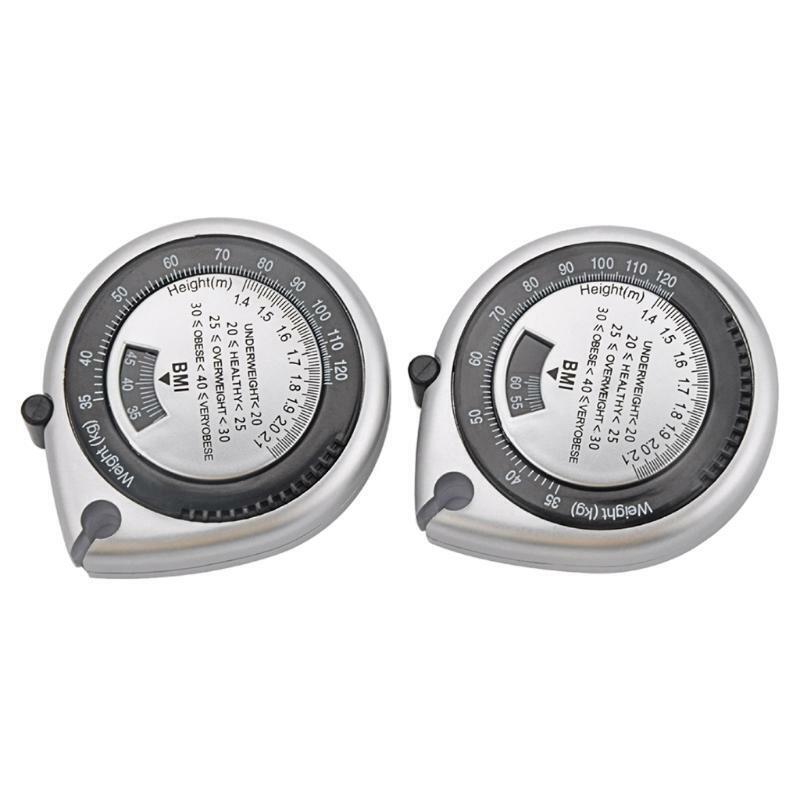 150cm/60inch Body Calculator BMI Measuring Tape w/ Ergonomic Design for Camping