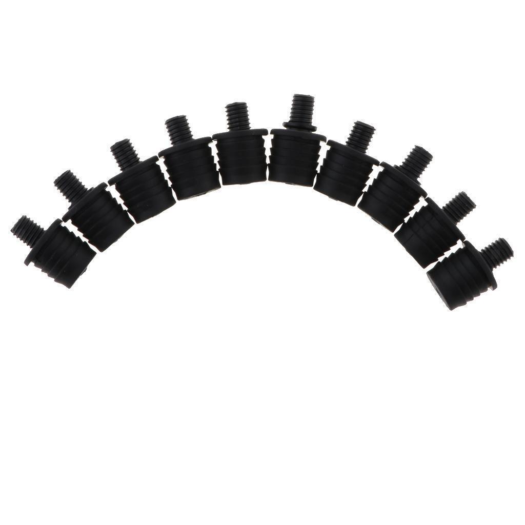 10Piece Fastener Push Pin Rivets Set for Boxes/Speaker Net Repair #035