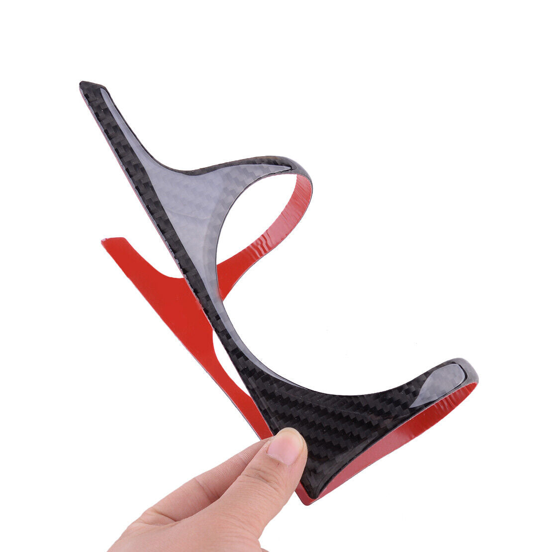 Carbon Fiber Interior Water Cup Holder Frame Cover Fit For Audi Q5 SQ5