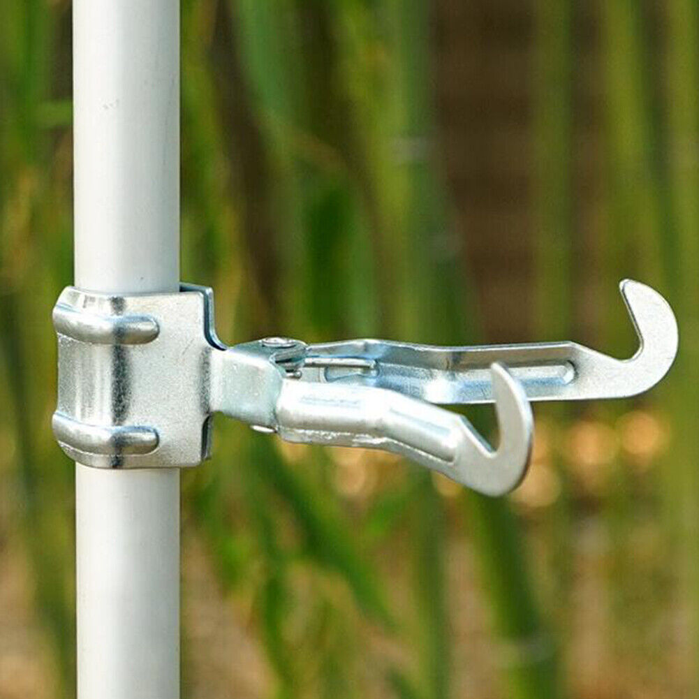 Outdoor Metal Iron Clip Multifunction Camping Tent Stand Hanging Hook Clamp