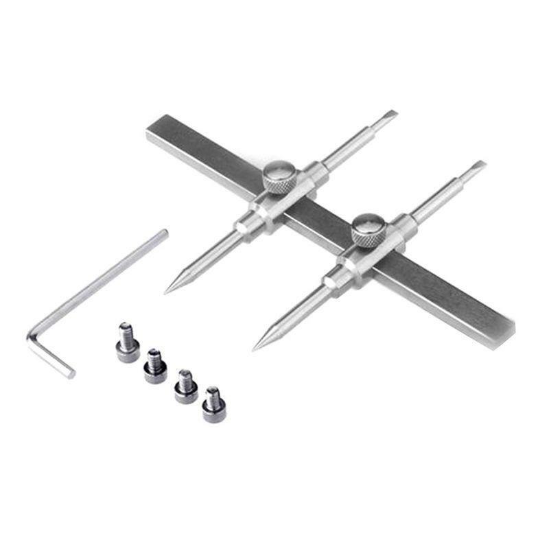 1Set Dual Tip Stainless Steel Lens Spanner Wrench Opening Tool for DSLR Cameras