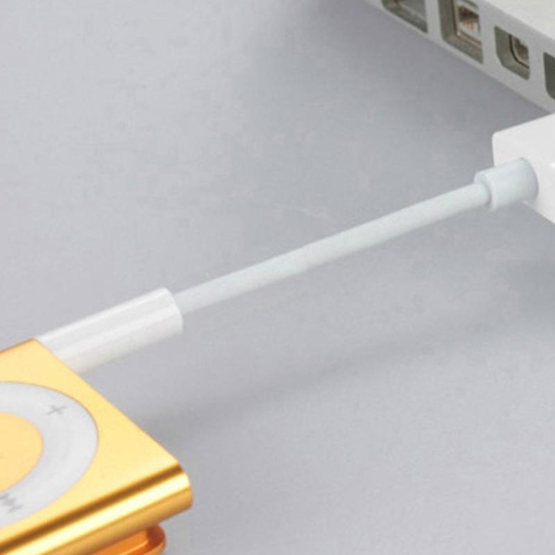 3.5mm Jack to USB 2.0 Data Sync Charger Cable Music Audio Player Charging Wire