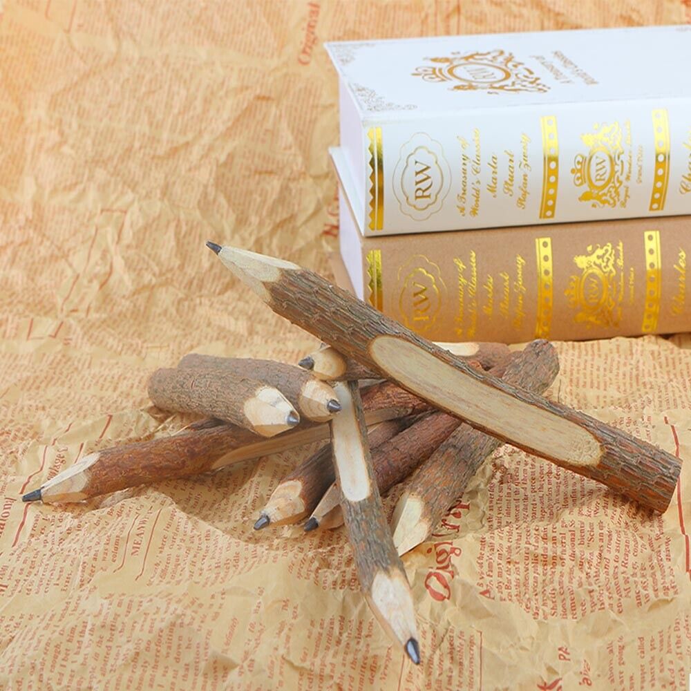 School Supplies Stationery Branch and Twig Writing Tool Wooden Pencil Graphite