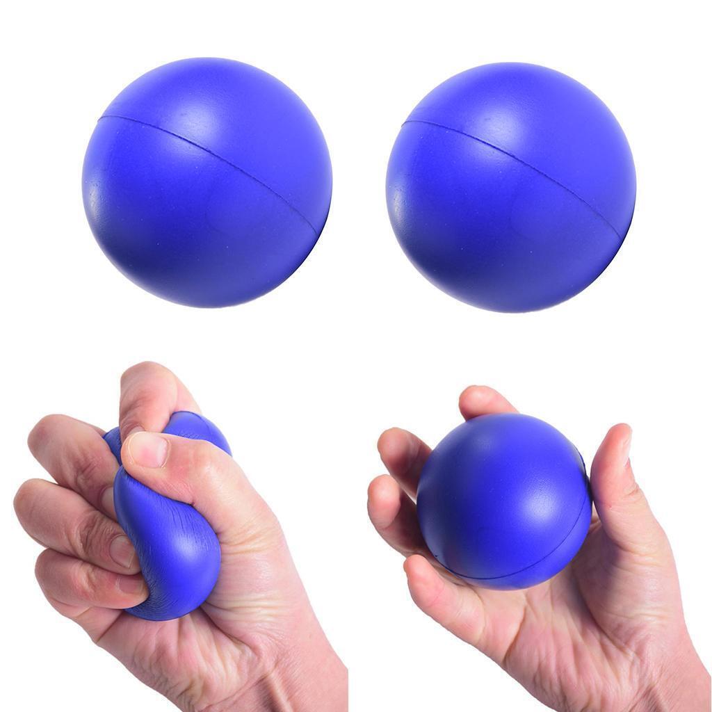 2X Portable Squeeze Stress Relieve Balls Hand Grip Exercise Balls Massage