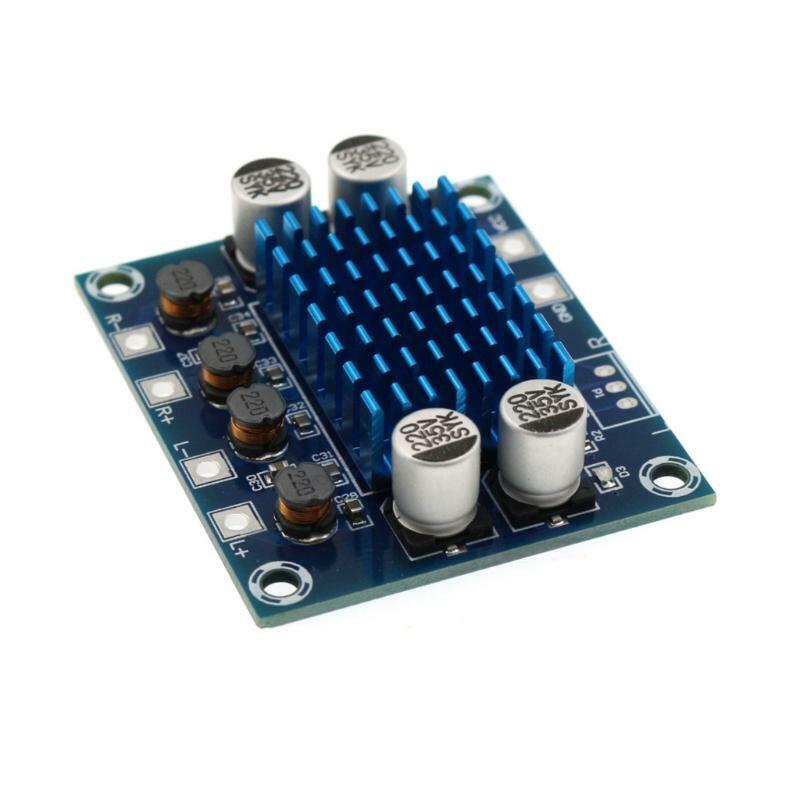 XH/A232 Stereo Digital Power Amplifier Board DC 8V-24V 3A 30W+30W 2.0 Channel