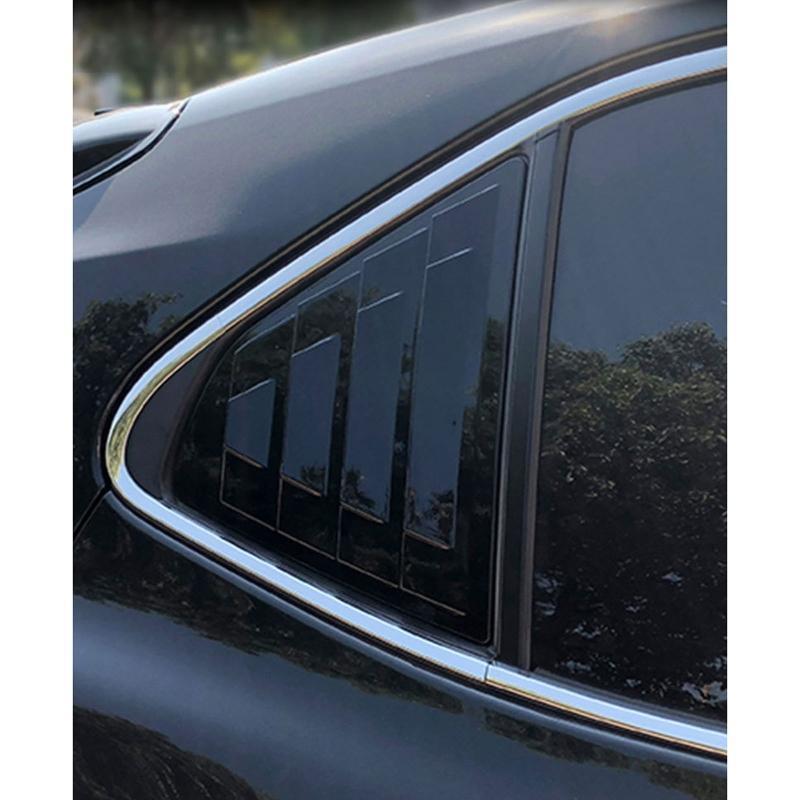 2PCS/Set For Camry 2018-2021 Rear Side Window Louvers Shutters Decoration Trim