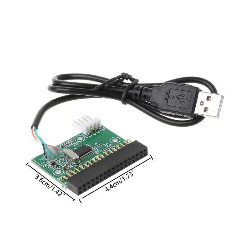1.44MB 3.5" USB Cable Adapter To 34Pin Floppy Drive Connector U Disk To Floppy