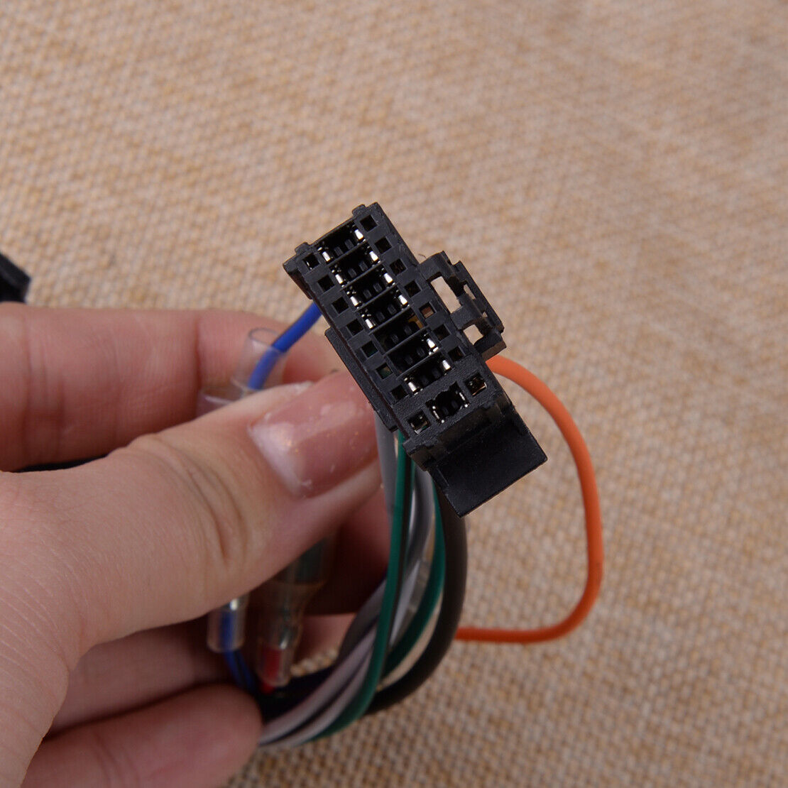 Fit for DEH-P Pioneer ISO Lead Wiring Loom Wire Radio Connector Power Adaptor