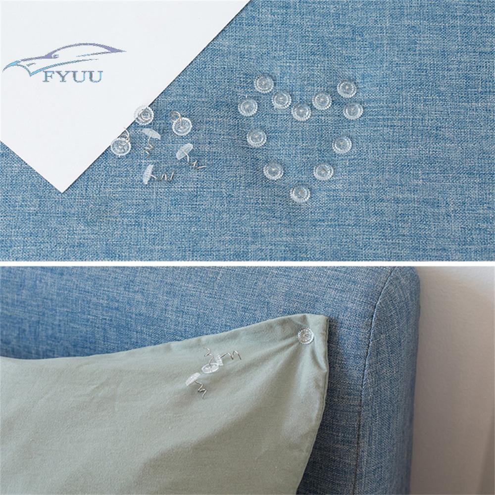 50 Pcs Plastic Heads Twist Pins Upholstery Sofa Couch Chair Pad Hold Twist Pins