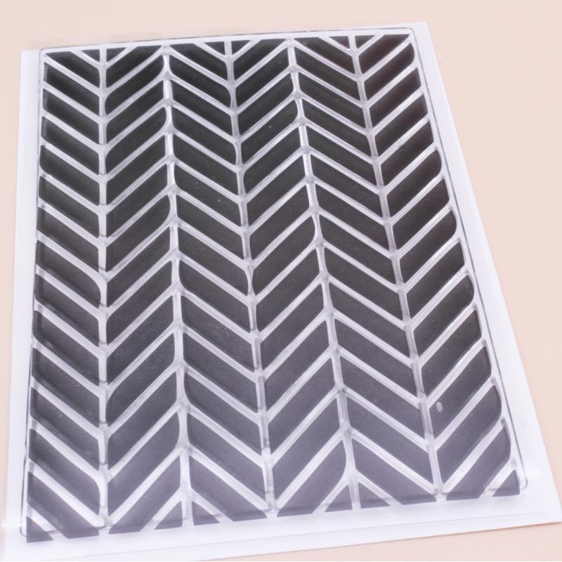 Wavy Silicone Clear Seal Stamp DIY Scrapbooking Embossing Photo Album Decorative