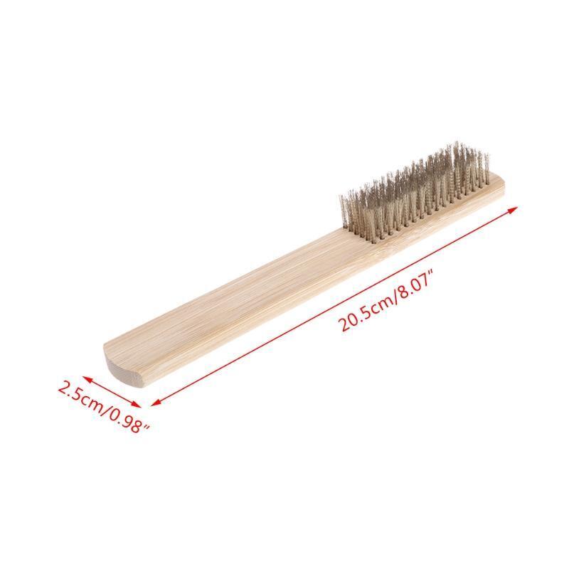 Stainless Steel Wire Brush Jewelry Walnut Cleaning Tools Copper Polish Equipment