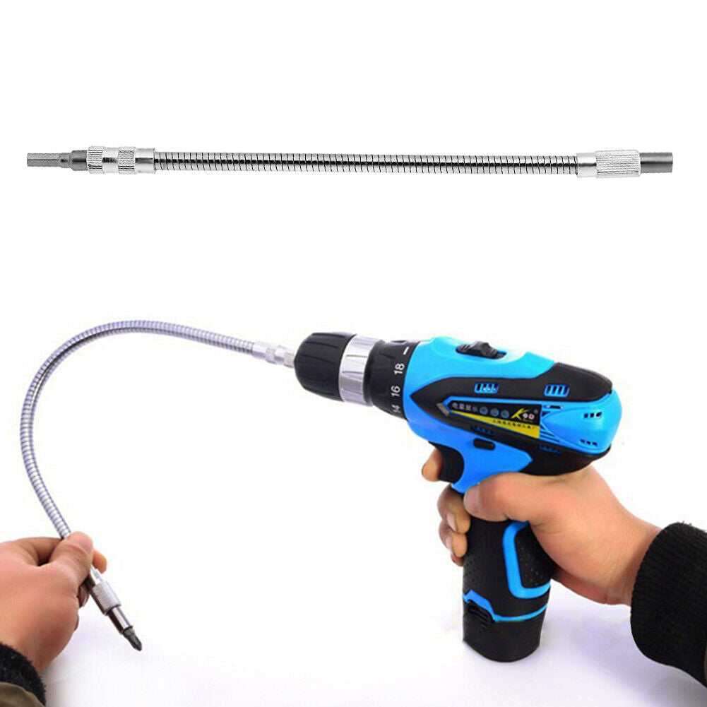 Electric Drill Flexible Shaft Metal Screwdriver Drill Bit Holder (200mm)