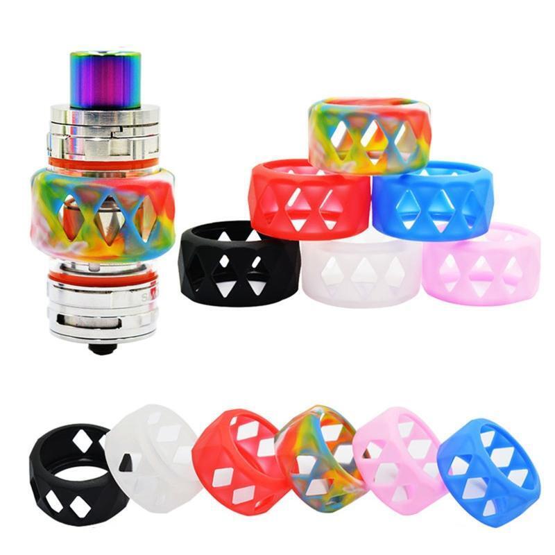 6Pieces/set Silicone Anti Slip Ring Non-Skid Band Ring Soft Protection Sleeve