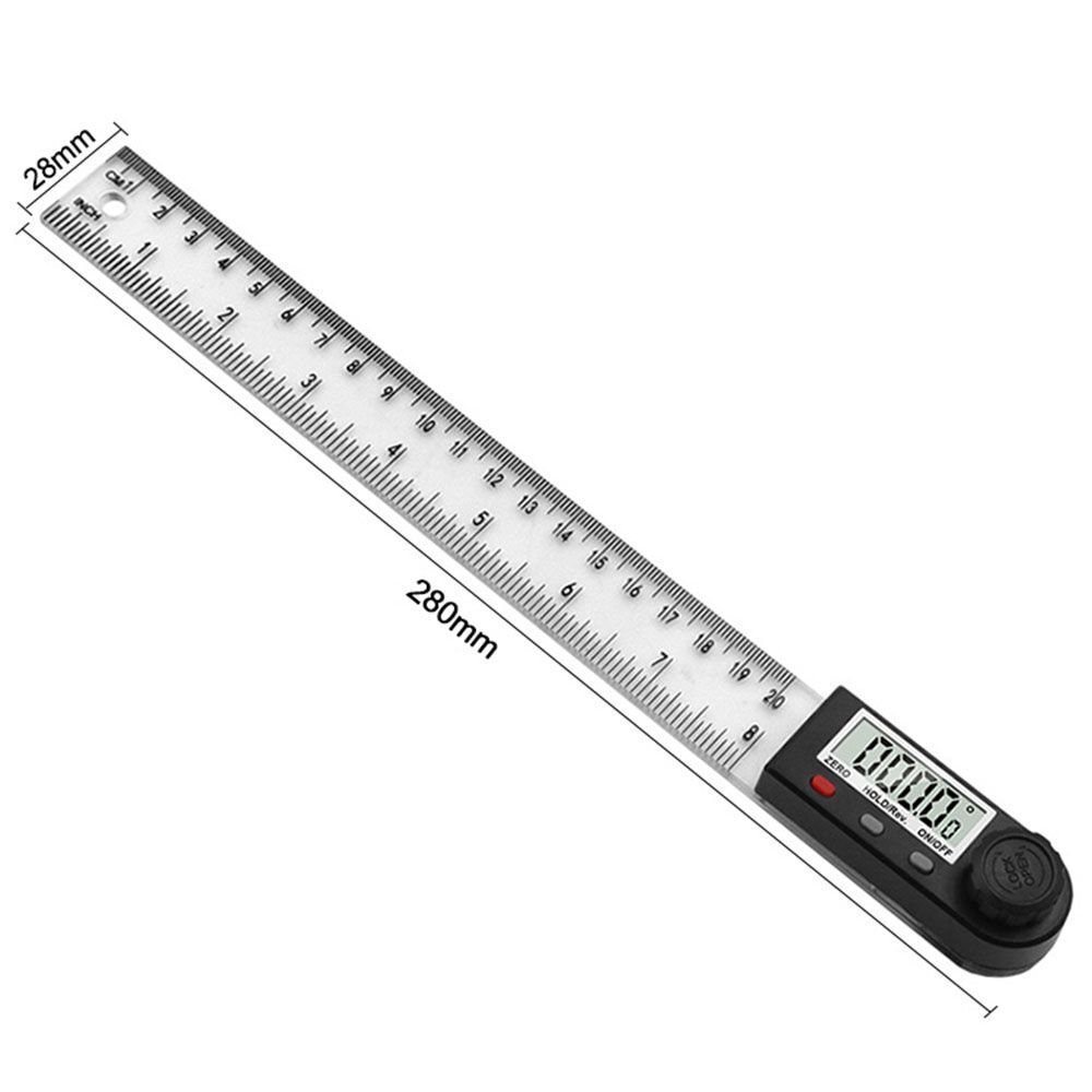 Meter 8inch Digital Protractor Protractor Digital Angle Ruler Angle Ruler