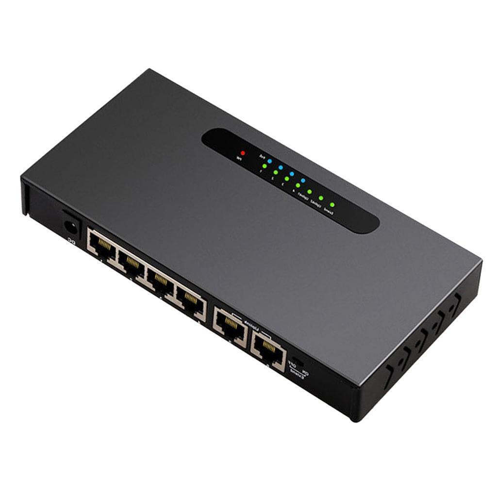 6 Port Gigabit Fast Ethernet Switch 10/100/1000Mpbs Lan Poe Power Switch for NVR